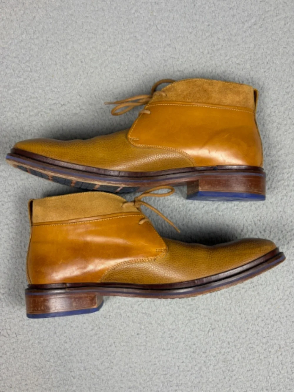 Cole Haan Air Colton Suede Chukka Shoe Men's Size 11.5 Brown Lace Up